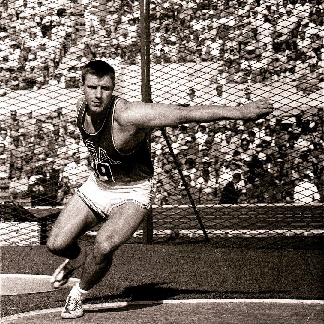 1969 Press Photo Olympic champion Bill Toomey, decathlon, Los Angeles, CA